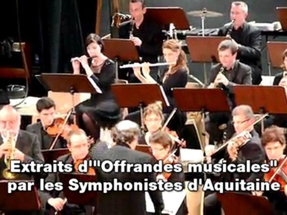 Marmande: concert des Symphonistes d'Aquitaine