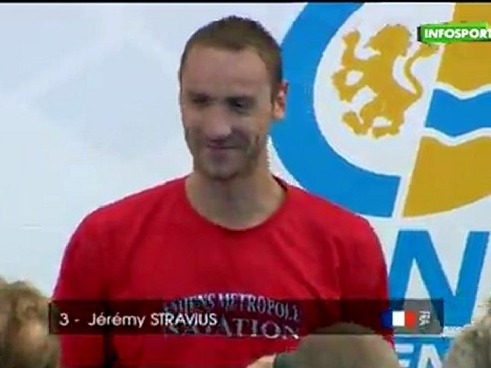 Camille Lacourt et Jérémy Stravius