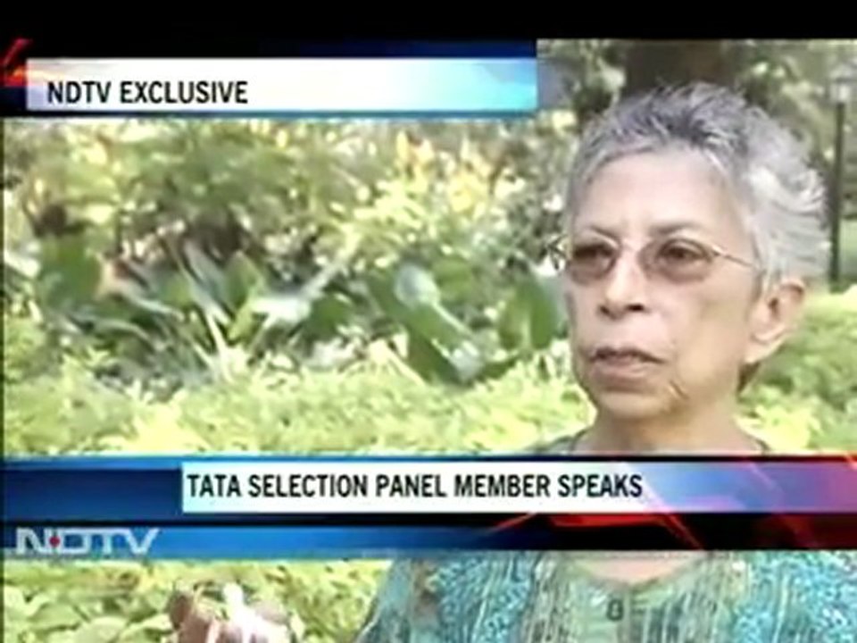 It took 15 months to select Cyrus P Mistry: Shirin Bharucha
