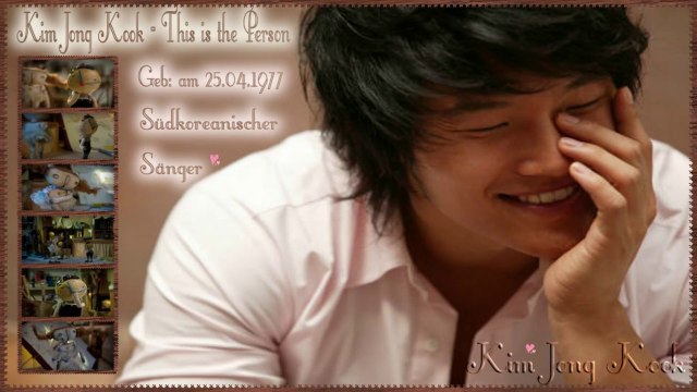 Kim Jong Kook - This is the Person [German sub] MV