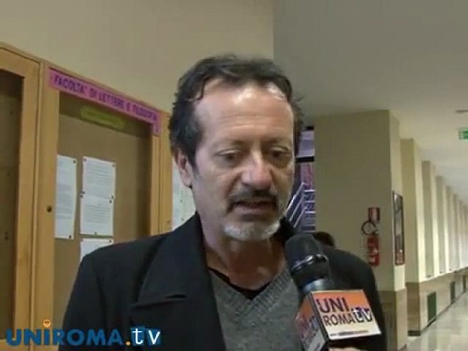 Rocco Papaleo alla Sapienza