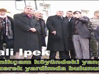 Vali İpek Yanıkçam köyünde