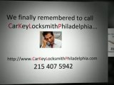 amnesia drunk  remembers to call www.CarKeyLocksmithPhiladelphia.com  215 407 5942 for Philadelphia lost car keys made!