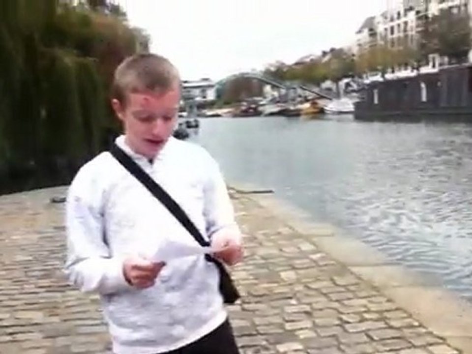 Visite des bords de l'Erdre à Nantes en anglais