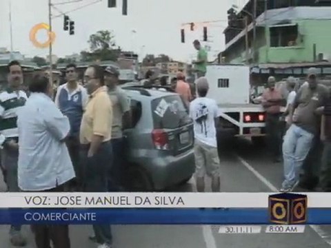 Paralizan actividades en Santa Teresa del Tuy por inseguridad