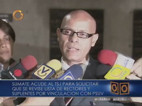 Súmate pidió al TSJ que se pronuncie sobre recurso contra rectores del CNE