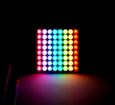 8x8 rgb led matrix effects