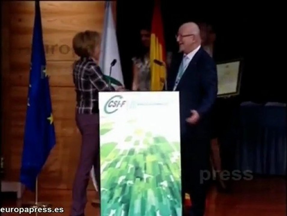 Domingo Fernández deja la presidencia del CSIF