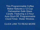 Mr. Coffee BVMC-EVX23 12-Cup Programmable Coffeemaker