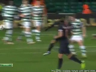 Atletico Madrid vs Celtic 1-0 30/11/2011 Highlights (3D)