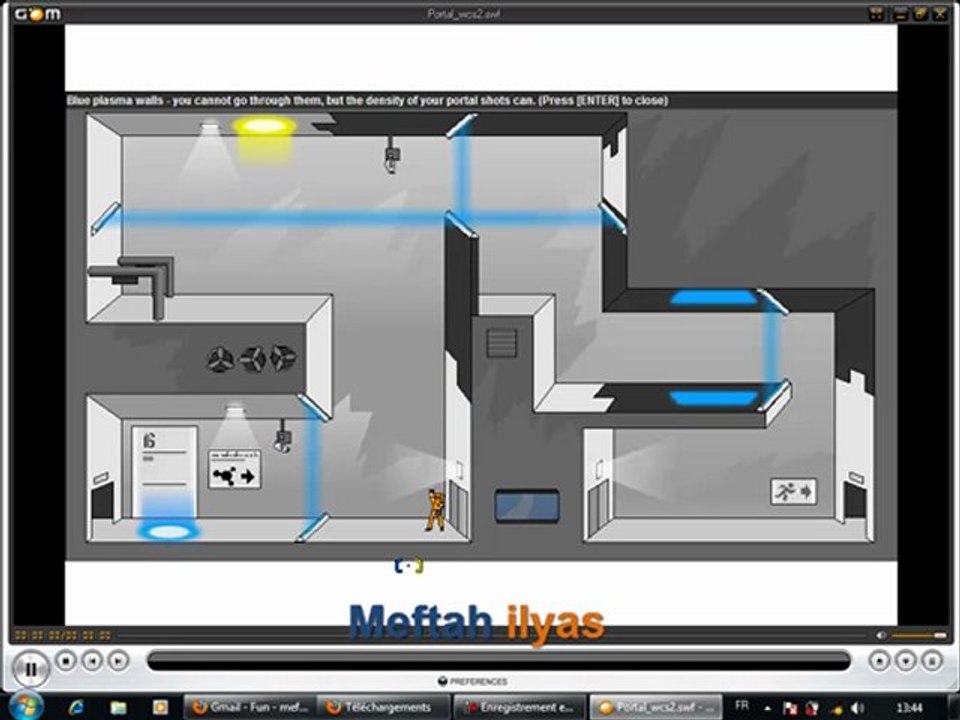 Mon jeux flash préféré Portal ^^