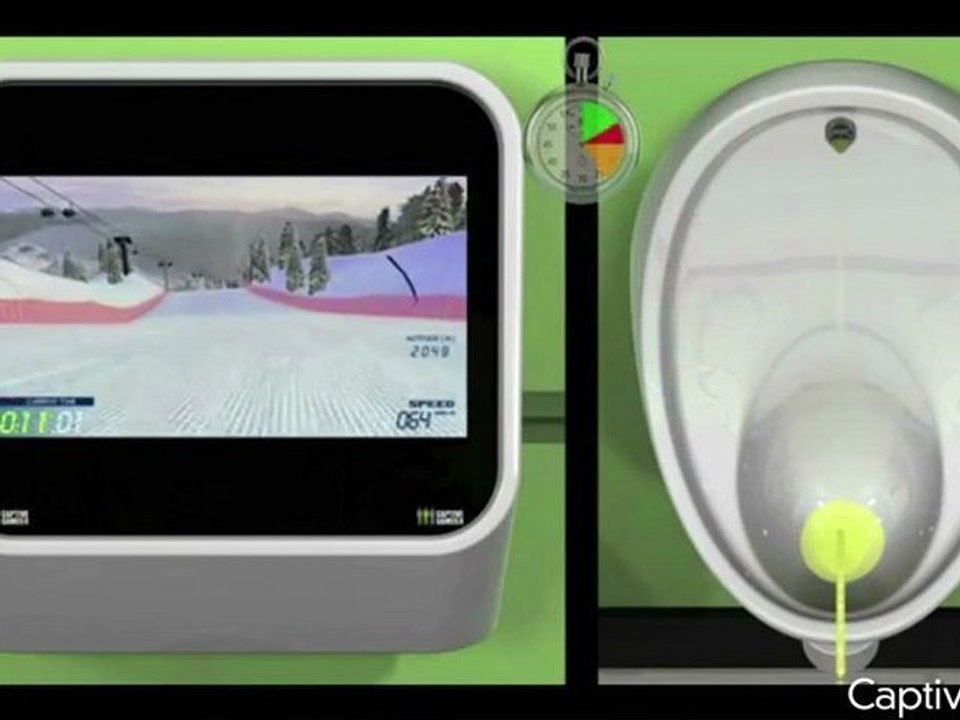 Urinal Gaming Let's You Play While You Pee