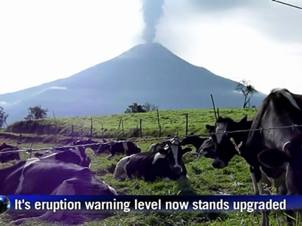 Vulcão no Equador