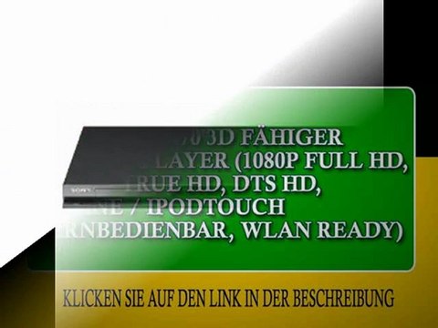 Sony BDP-S470 3D fähiger Blu-ray Player