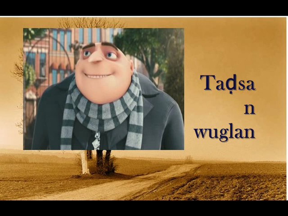 Amar Ouyaâkoub; Taḍsa n wuglan
