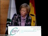 CSIF rinde homenaje a Mª Teresa Fernández de La Vega