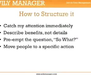 Describing Your Business with an Elevator Speech: A How To Guide for Managers