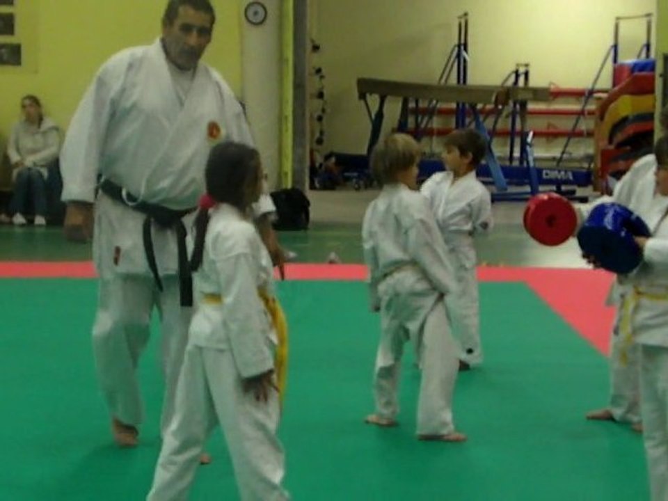 Entraînement enfants débutants