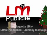 Maquettes proposées comme jingle pour la chaîne locale LMTV Sarthe.