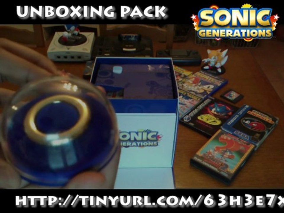 Unboxing Sonic Generations collector