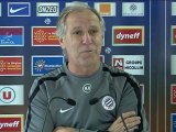 Point presse de René Girard avant Lorient (J16)