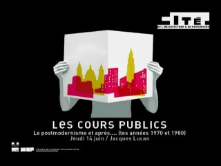 26. Le postmodernisme et après... (les années 1970 et 1980)