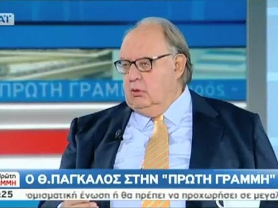 Ο Θ. Πάγκαλος για το ενδεχόμενο υποψηφιότητας