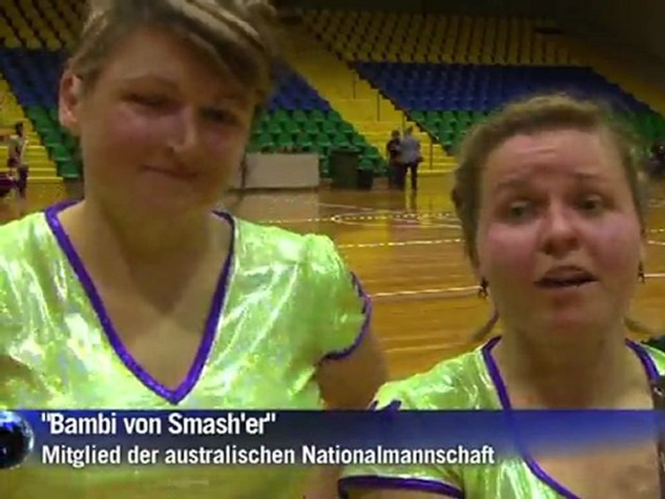 Heiß auf rädern: erste roller-derby-wm der frauen