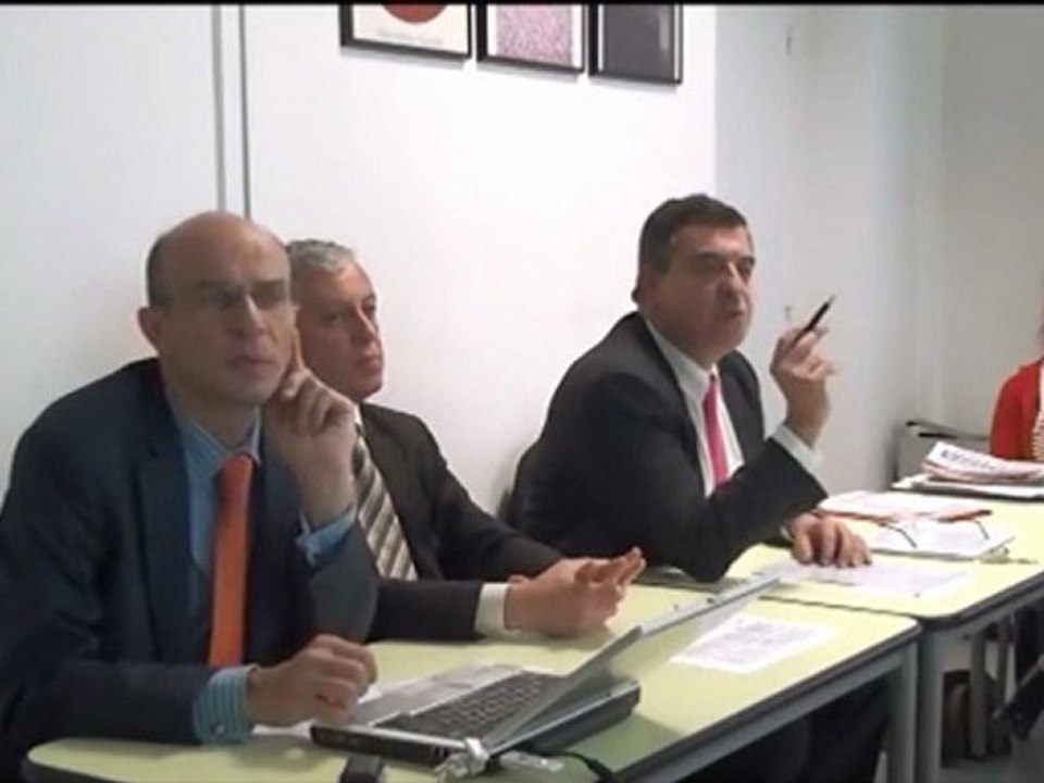 Conférence de presse sur les emprunts toxiques (Part1)