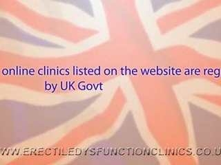 UK Regulated Erectile Dysfunction Clinics