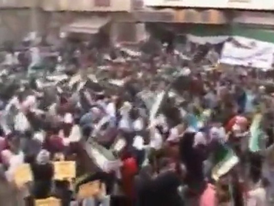 Funerals, protests in Syria