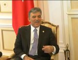 Cumhurbaşkanı Abdullah Gül, Kırgızistan Cumhurbaşkanı Almazbek Atambayev ile görüştü
