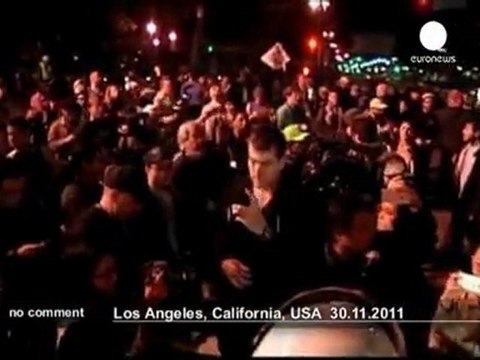 USA: Occupy LA prostesters evicted - no comment