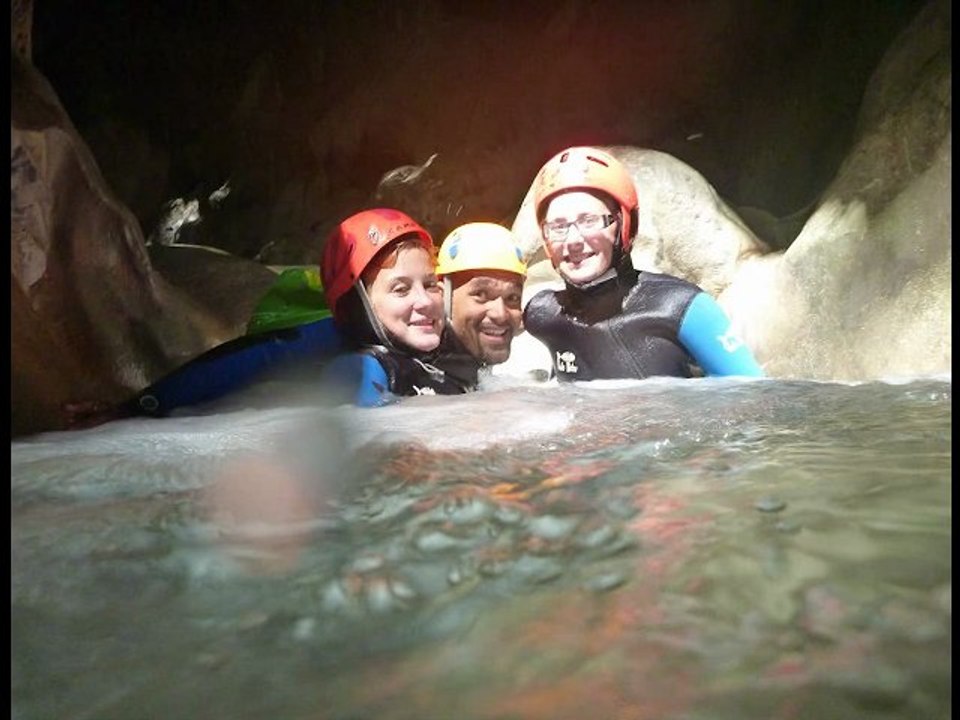 Canyoning : canyon de la Maglia avec Cordévasion, guide de canyon