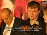 Aleksander Powietkin i Cedric Boswell: Konferencja prasowa przed walką o pas WBA World w wadze ciężkiej