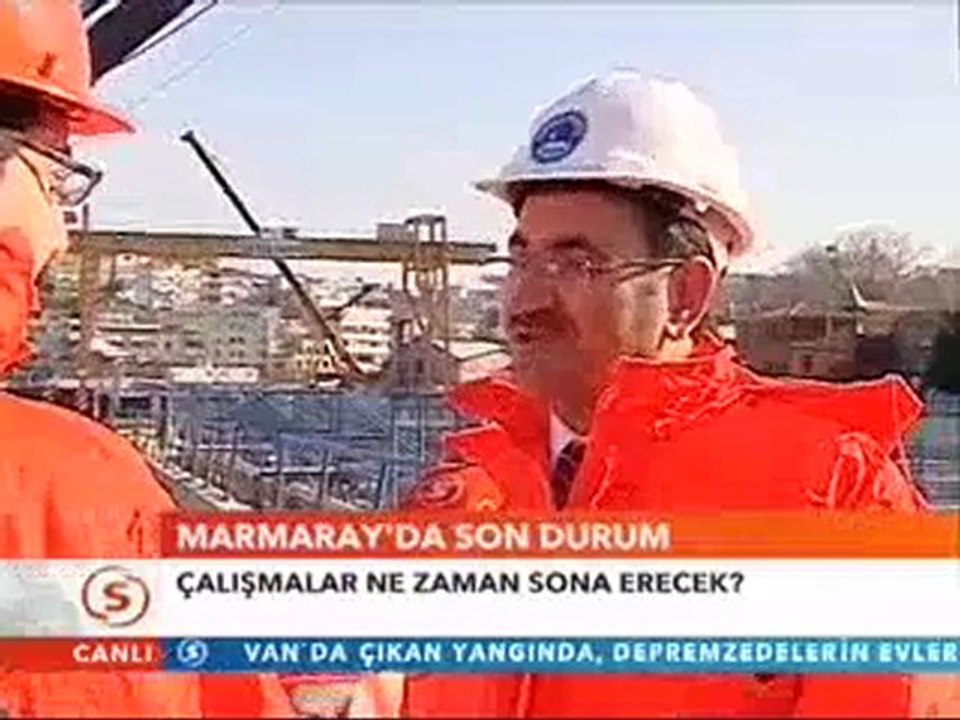 Marmaray'da Son Durum