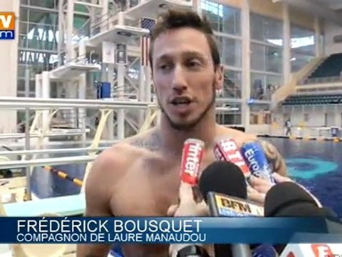 Laure Manaudou se prépare à Atlanta