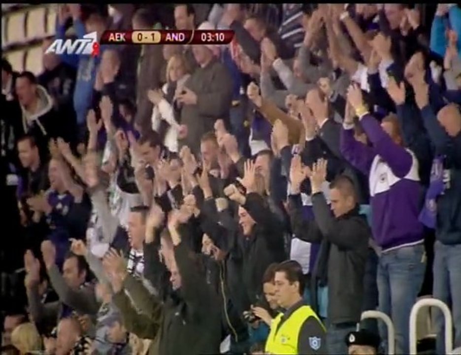 ΑΕΚ - Αντερλεχτ | Το 0-1