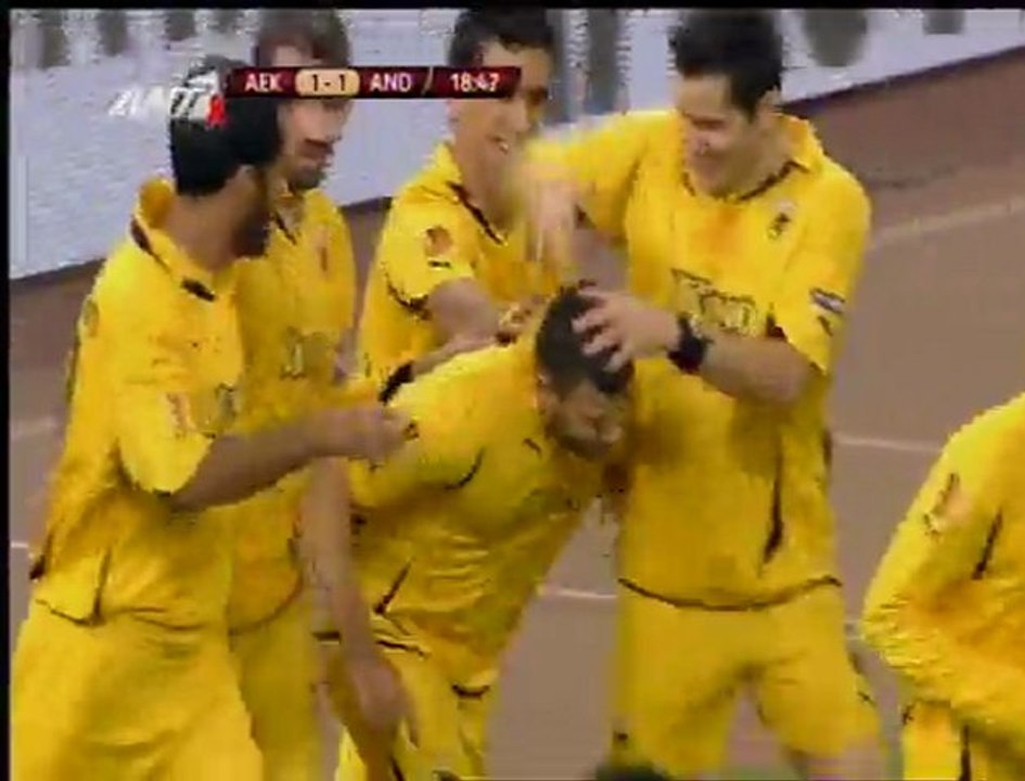 ΑΕΚ - Αντερλεχτ | Το 1-1 από τον Σιαλμά