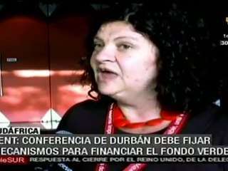 Dent:COP-17 debe fijar mecanismos para financiar fondo verde