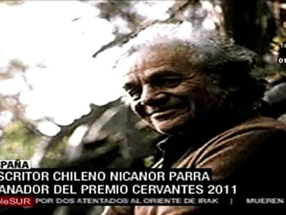 España: Premio Cervantes 2011 para Nicanor Parra