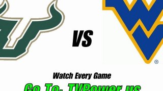 Watch West Virginia vs South Florida football online