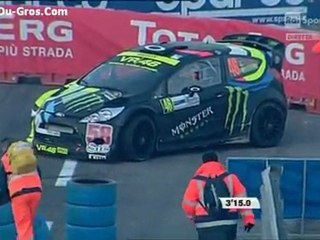 Final WRX Sebastien Loeb VS Valentino Rossi
