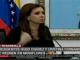 Venezuela y Argentina firman acuerdos bilaterales
