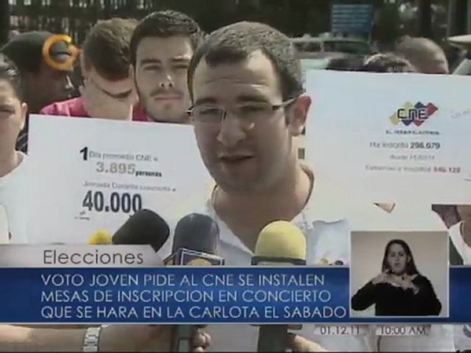 Voto Jóven pide al CNE punto de inscripción en...