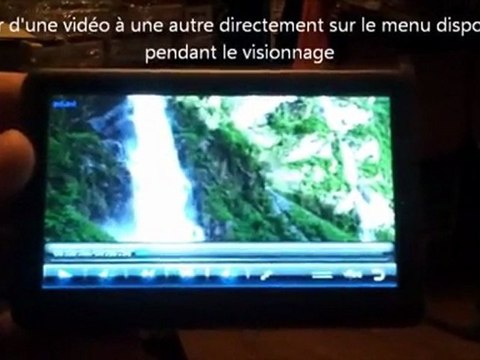 Présentation du Mp5 écran tactile 4.3 pouces