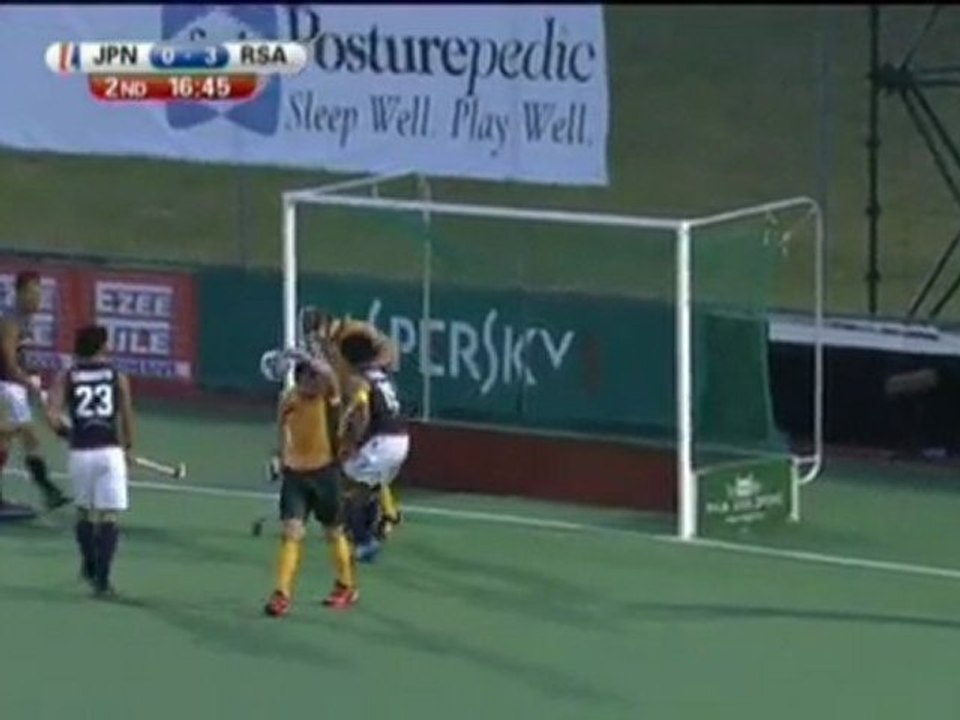 Hockey - Gastgeber Südafrika im Halbfinale