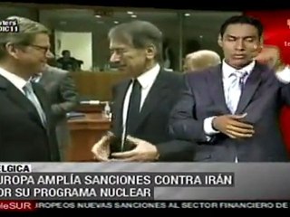 Europa amplió sanciones contra Irán