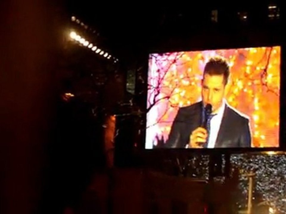 Christmas Tree Lightning Performances @ Rockefeller, NYC 2011