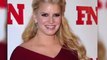 SNTV - Pregnant Jessica Simpson is Radiant in Red